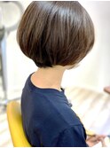 【morio成増/ムラマツ】大人かわいいショート　ココアブラウン