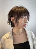 ふんわりミニボブ