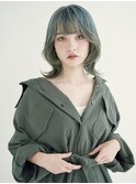 ボブ/カーキグレージュ/マッシュショート/大人かわいい[新宿駅]