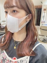 ティアラ 桜木町(TIARA) REAL SALON WORK~インナーカラー/イヤリングカラー/ピンク