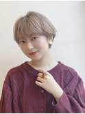 ゆるふわマッシュショート 