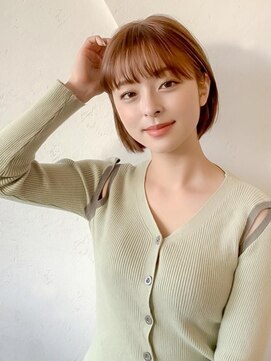 オーブ ヘアー ミア 大村店(AUBE HAIR mia) 20代・30代_似合わせミニボブ