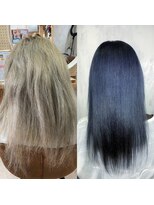 アンフィシュピトロワ(AnFye spi tlow)&nbsp;ビビリ矯正＋オレオルカラーでつやっつやの艶髪ストレートヘア♪