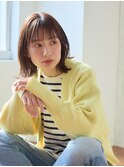 大人可愛いくびれボブ