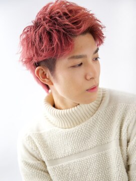 ヴェルダ 池袋店(verda) 桜色ツーブロック