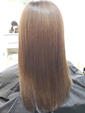 レディスペヘアーシータ(Redispe hair θ) 酸熱トリートメント＋透明感ベージュ