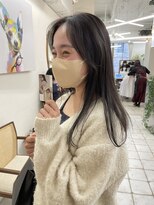 透明感◎オリーブグレージュ【伏見/丸の内/栄/髪質改善】