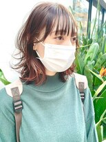 ボンド 三軒茶屋(Bond)&nbsp;インナーカラーイヤリングカラー×ヘルシースタイル[三軒茶屋]