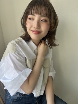 エクリフルール(equri fleur) 【目黒】　マッシュウルフカット