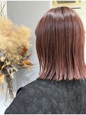 切りっぱなしツヤ◎レッドカラー