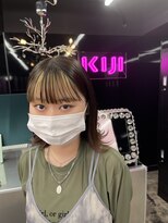 キジ(KIJI)&nbsp;★フロントカラー×ミルクティーベージュ★