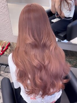 ペレ 栄店(PELE) 斜めバング/グレージュカラー/シルキーベージュ/栄/名駅