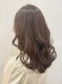 オーリーヘア 希望ヶ丘店(Olliy hair) 艶カラー、ゆる巻き、大人可愛い、韓国風、20代、30代、40代