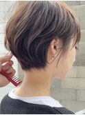 くせ毛カバー30代ヘアスタイル簡単スタイリングくびれショート