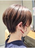 大人っぽさとあざとさ掛け合わせショート