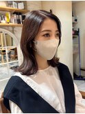 マロンブラウン×くびれヘア 秋ヘア 20代30代40代