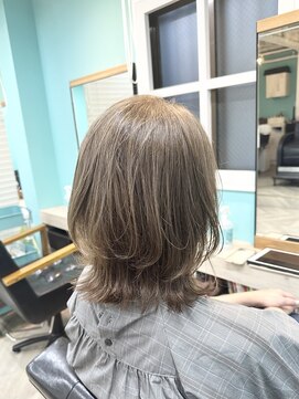 シュガー バイ エクラート 立川南口店(SUGAR by ECLART) 【髪質改善】エアリーウルフ&白髪ぼかし【立川】