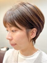 ユウヘアー 滝ノ水店(U Hair)&nbsp;【U Hair】大人女性柔らかショート/30代40代50代/小顔カット