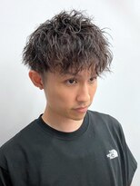 セプト 博多(SEPT.)&nbsp;スパイラルパーマ　マッシュ　メンズパーマ　ショートスタイル