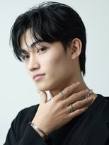 リップス 表参道店(LIPPS)&nbsp;ショートセンターパート【コンマバング】シースルーウルフ