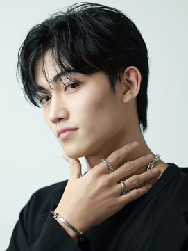 リップス 表参道店(LIPPS) ショートセンターパート【コンマバング】シースルーウルフ