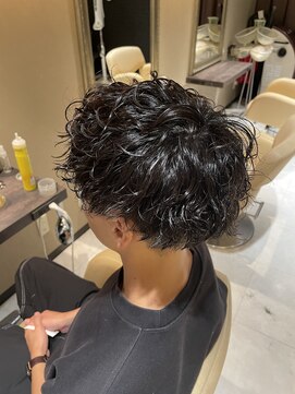 カインド 南青山(hair&make up KIND) 波打ちパーマ 波巻きツイストスパイラル ミディアムゆるめパーマ