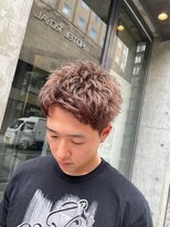 ヘアサロン アウラ(hair salon aura) スパイキーショートツイストスパイラルスパイラルパーマ