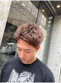 スパイキーショートツイストスパイラルスパイラルパーマ