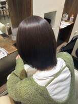 ラウブロッサム 大宮西口店(Lau Blossom)&nbsp;髪質改善トリートメント+暗髪+アッシュブラウン