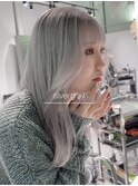 《suu.02》silver gray【sheercolor】