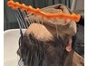 【メンズ】カット+眉カット+炭酸浴+頭皮高圧洗浄