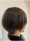 丸みショート
