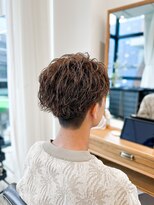 セイドット フクオカ(Say.FUKUOKA) 【メンズ★大名】ツイストスパイラルパーマ×透明感カラー×束感