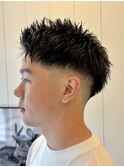 フェード/メンズショート/ビジネスショート/スパイキーショート