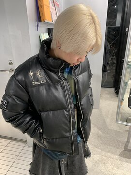 ペレ アネックス 大阪梅田茶屋町店(PELE ANNEX) ミディアムヘア/デザインカラー/フェイスフレーミング/梅田