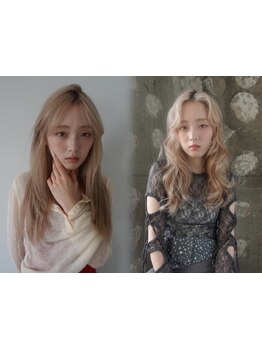 韓国風カット×髪質改善でぷるんと潤う髪に[千葉/縮毛矯正/トリートメント/ブリーチ/ダブルカラー/学割U24]