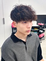 ノエリブ 名駅(noe liv)&nbsp;MEN’S HAIR/サーフカール/刈り上げセンターパート/名駅44