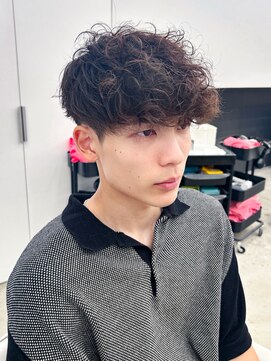 ノエリブ 名駅(noe liv) MEN’S HAIR/サーフカール/刈り上げセンターパート/名駅44