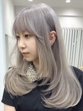 ハッチ(HACCH) 韓国風レイヤーカット髪質改善ダブルカラーハッシュカット