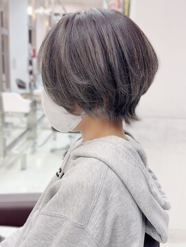 ウィル 西宮店(WiLL) 【大人可愛い20代30代40代】ミニ外ハネウルフ×ルーツカラー