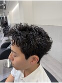短髪パーマ/ピンパーマ/名古屋