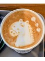 レイン(Rain) 今年の干支に☆馬のラテアートをしてもらいました!!
