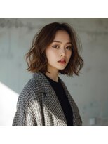 アンサ 城陽寺田店(ANSA)&nbsp;ミディアムボブ