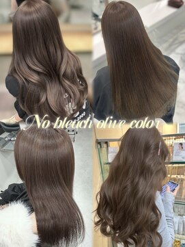 ベレーザ 渋谷(BELEZA) 17976ダークブラウンスモーキーカラー韓国巻きワンホンレイヤー