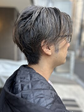 サロン ハナノ(Salon Hanano) 爽やか毛流れセンターパートツーブロック大人カジュアル