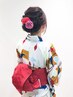 【お祭りに♪浴衣はこちら】着付け×ヘアセット ￥6600
