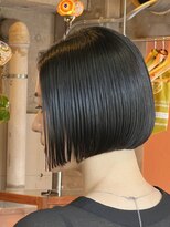 テテ(.tete)&nbsp;お客様スタイル【ブラックスワンボブ】