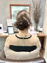 アルモ ヘア フア 東静岡(ALMO hair HUA) 【ALMO】タイトな大人可愛いヘアアップ