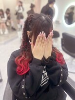 クラン 梅田店(Clan)&nbsp;編み上げ×あみたらしハーフツイン