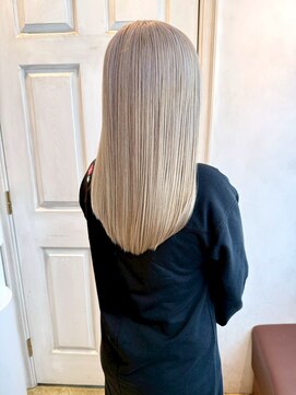 アロマ ヘアルーム 池袋店(AROMA hair room) イメチェン/ミルクティーブロンド/ダブルカラー/髪質改善/池袋